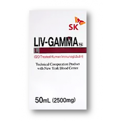 LIV - GAMMA 2.5 GM ( IMMUNO GLOBULIN G ) IV INJECTION